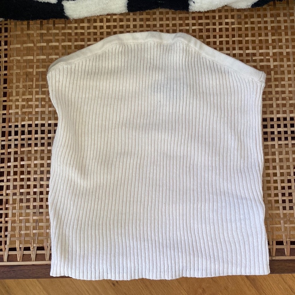 WHITE AE tube top